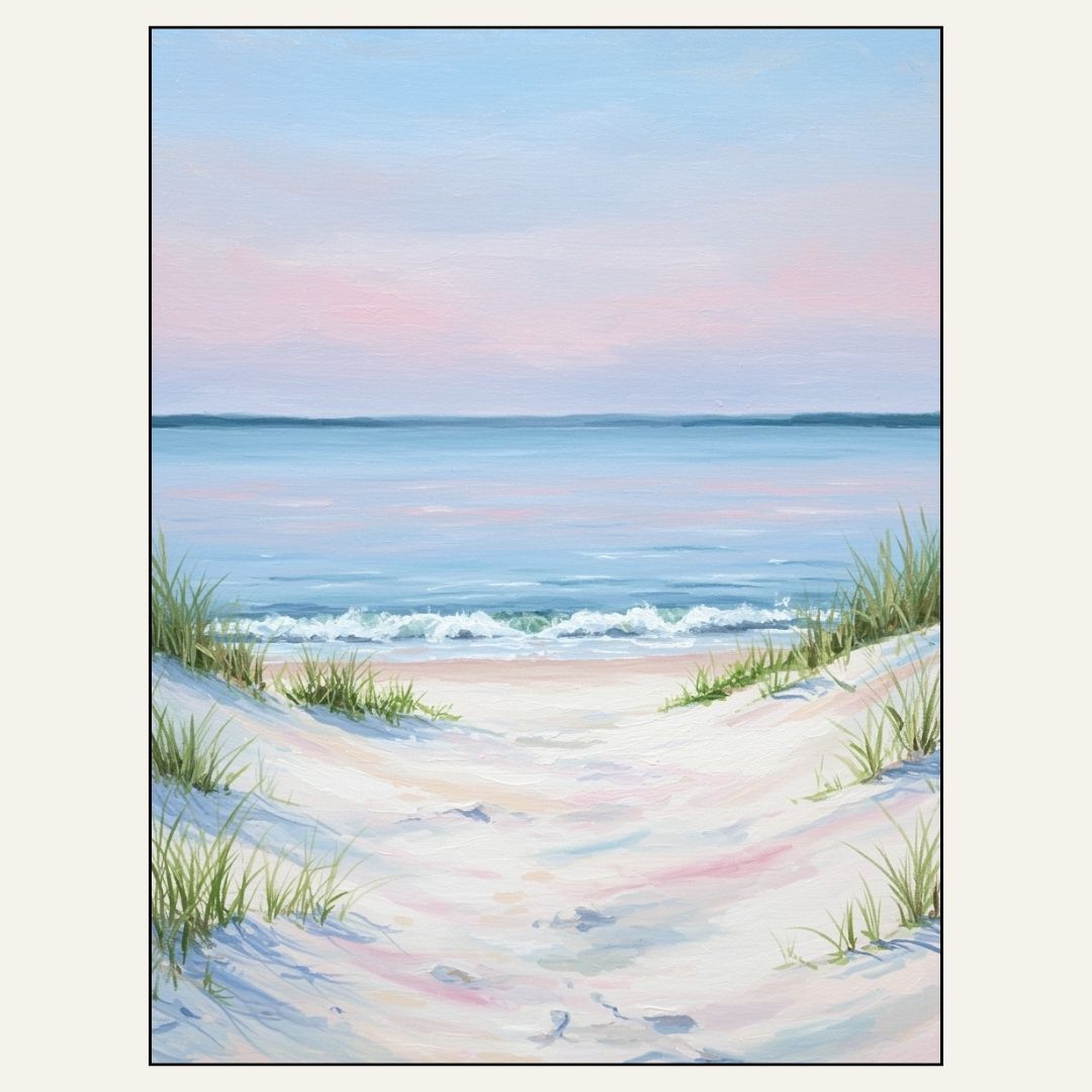 Paint &amp; Sip “Pastel Oregon Coast” Sun Aug 23 2-4pm