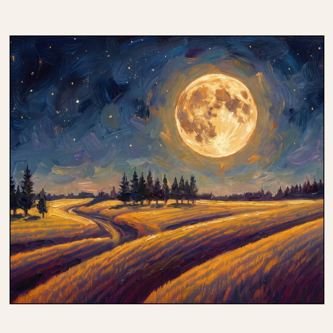 Paint &amp; Sip “Harvest Moon”  Thurs Sept 3 6-8pm