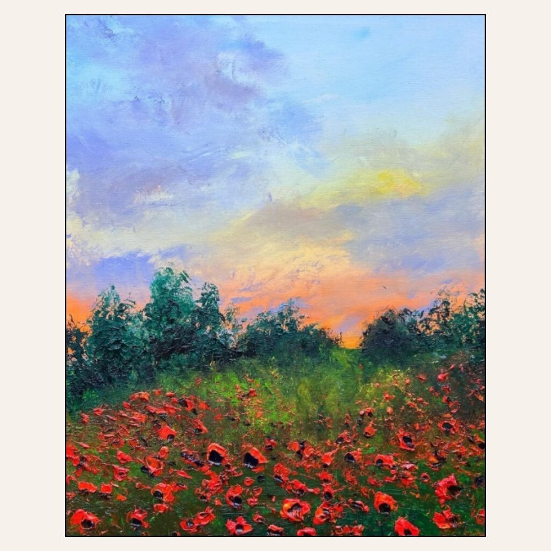 Paint &amp; Sip   “Monet’s Poppy Field”  Thurs Sept 3 2:00-4:00pm