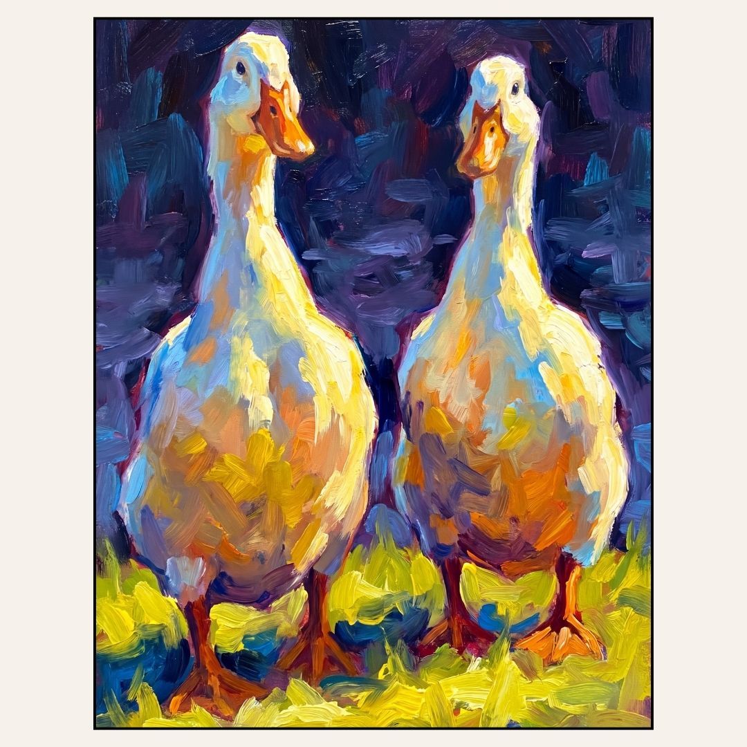 Paint &amp; Sip “Two Ducks”  Sun Sept 6 2-4pm