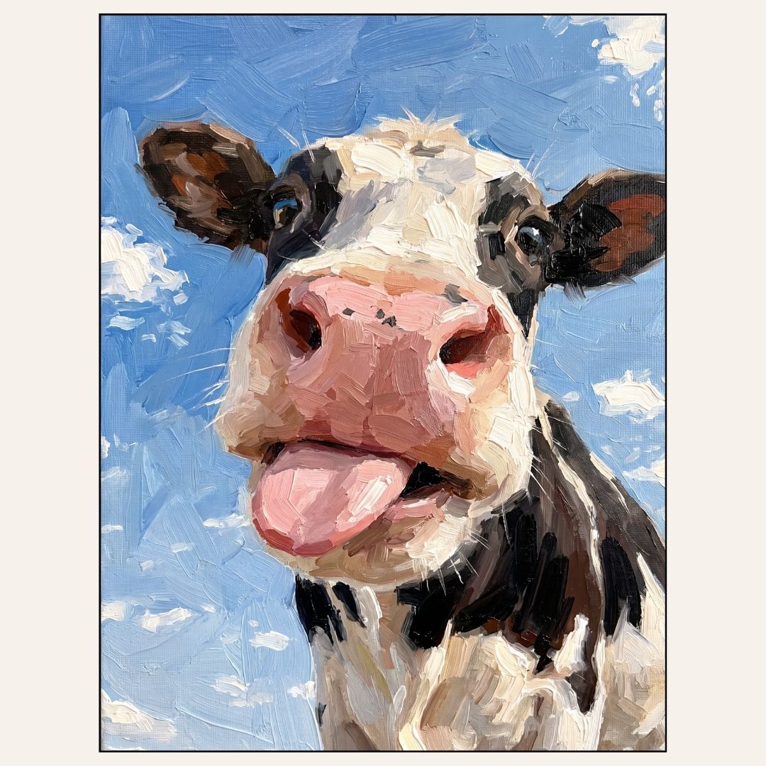 Paint &amp; Sip “Moo”  Sun Sept 13 2-4pm