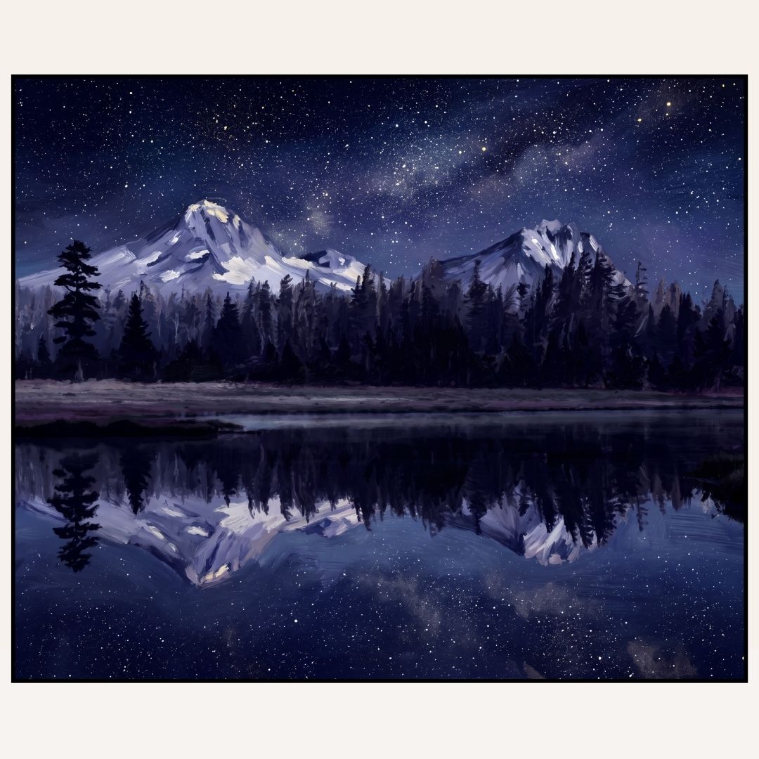 Paint &amp; Sip “Three Sisters at Night”  Sat Sept 12 6:30-8:30pm