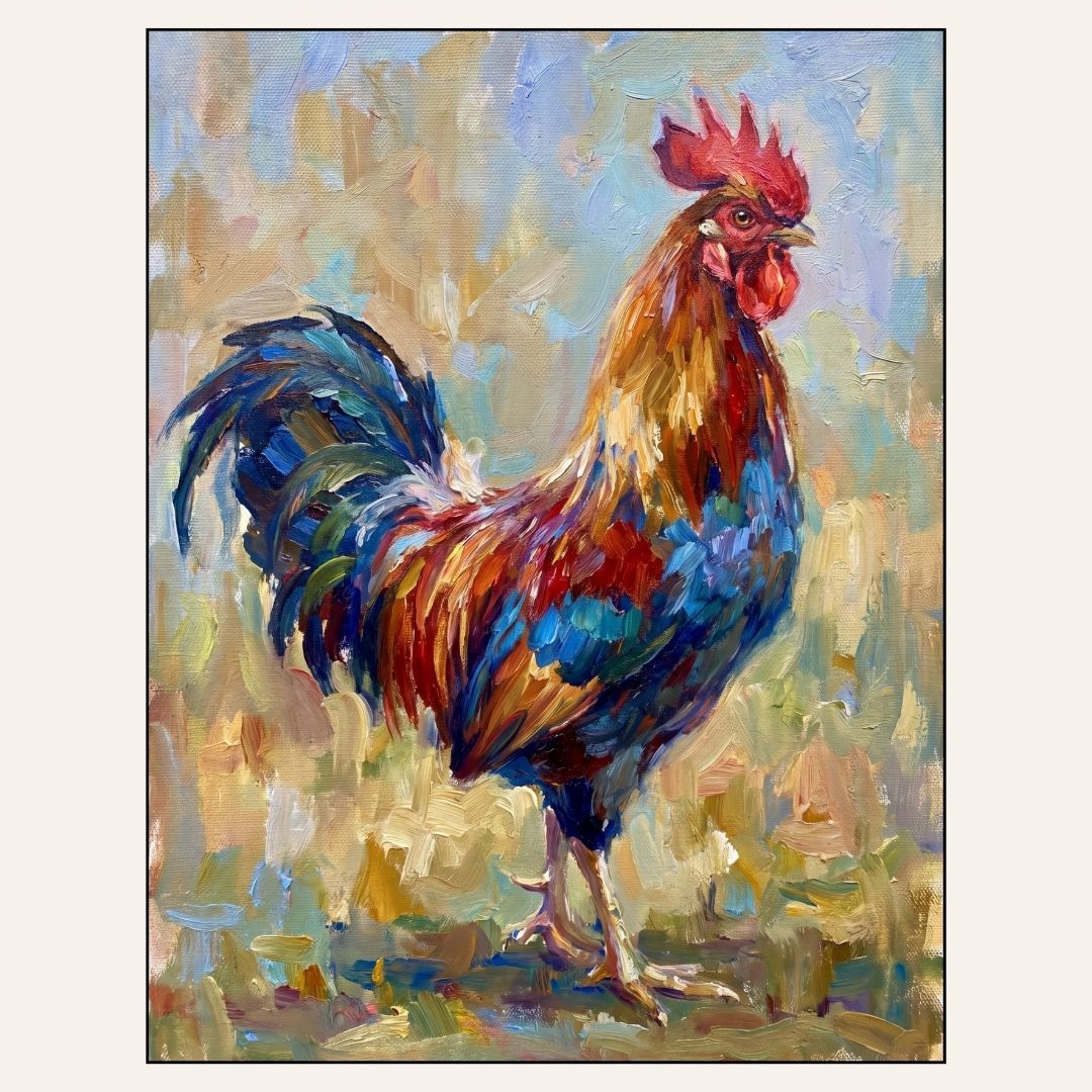 Paint &amp; Sip “Rooster” Sun Sept 27 2-4pm