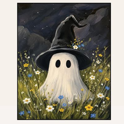 Paint &amp; Sip “Ghost in the Grass” | Fri Oct 2 6:30-8:30pm