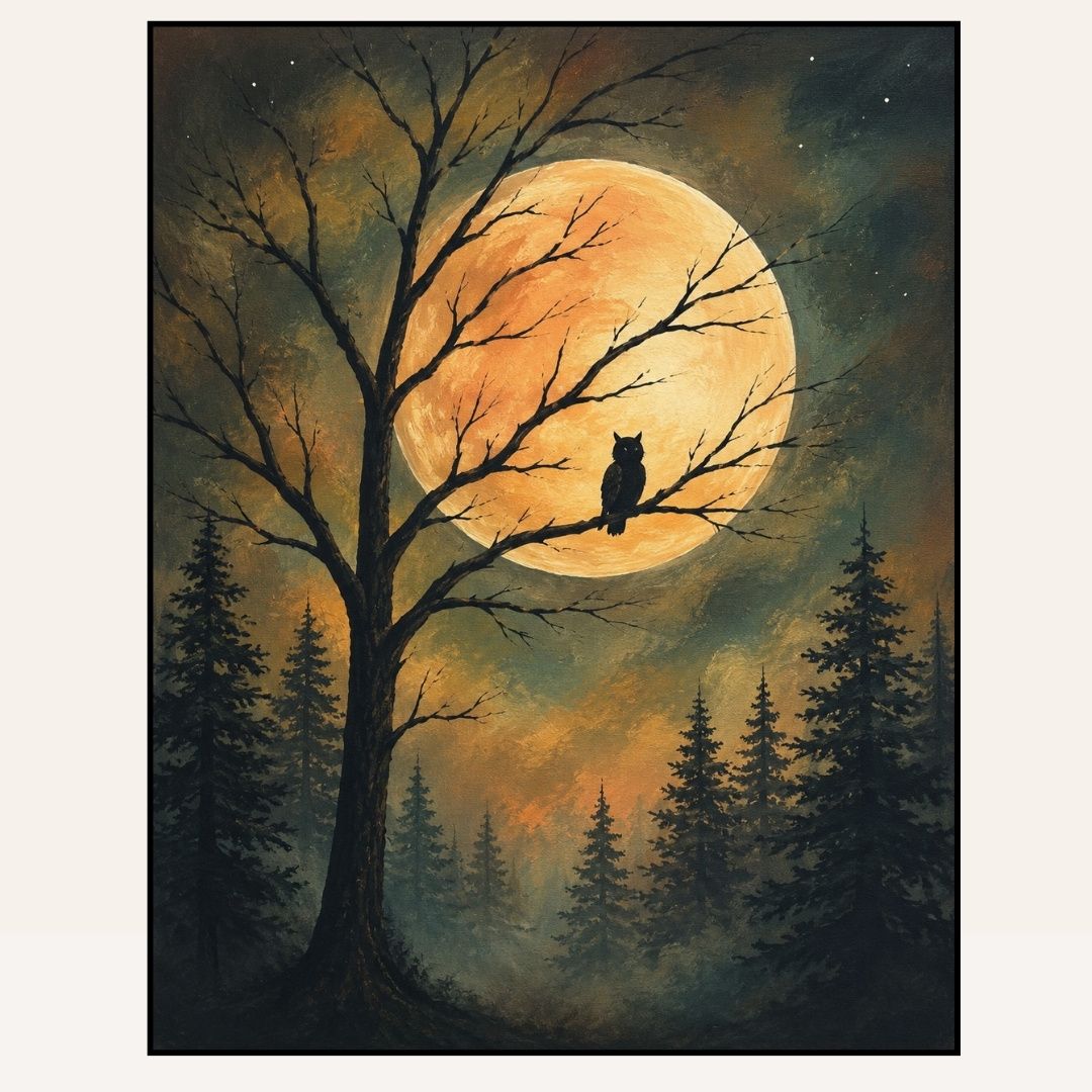 Paint &amp; Sip “Owl in the Forest” | Sat Oct 3 6:30-8:30pm