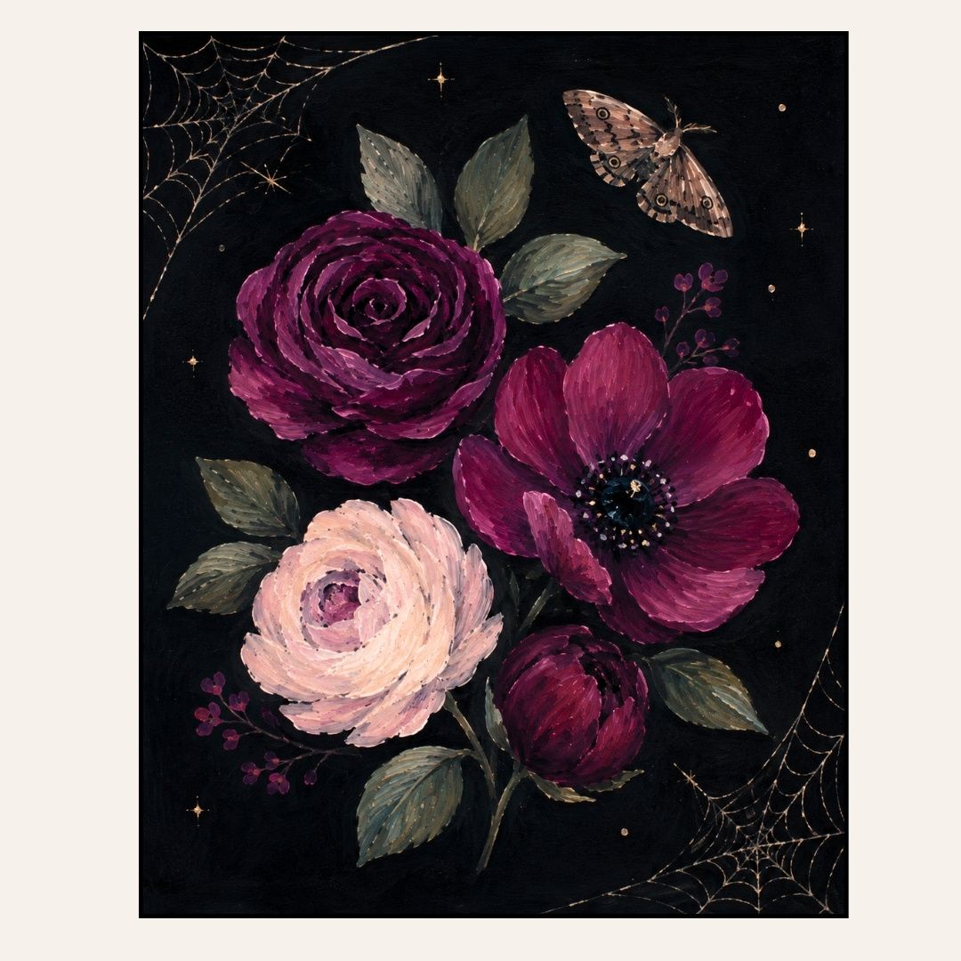 Paint &amp; Sip “Gothic Botanicals”  | Thurs Oct 1 6:00-8:00pm