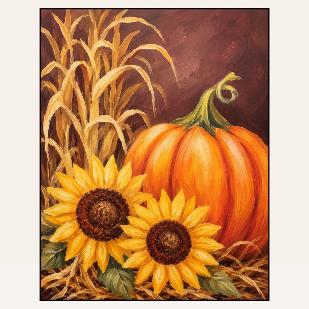 Paint &amp; Sip “Fall Harvest”  | Sun Oct 4 2:00-4:00pm