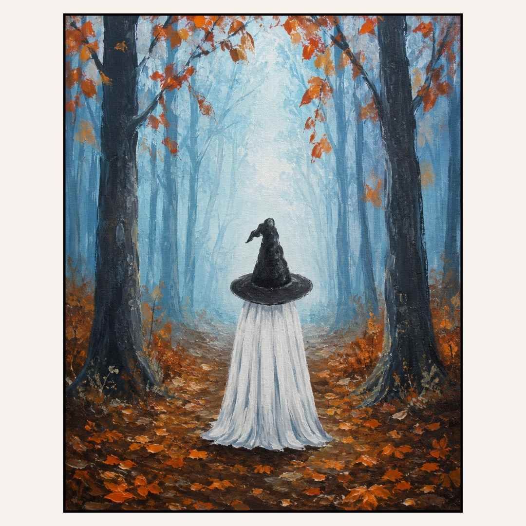 Paint &amp; Sip  “Ghost in the Forest” Wed Oct 7 2:00-4:00pm