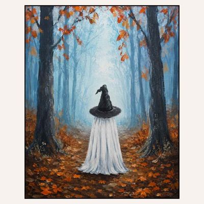 Paint &amp; Sip  “Ghost in the Forest” Wed Oct 7 2:00-4:00pm