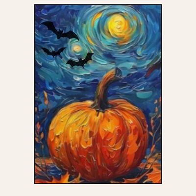 Paint &amp; Sip “Starry Night Pumpkin”  Sat Oct 10 2:00-4:00pm