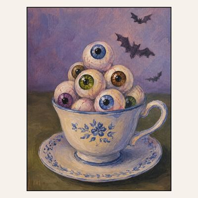 Paint &amp; Sip “Creepy Tea”  Sun Oct 25 2:00-4:00pm