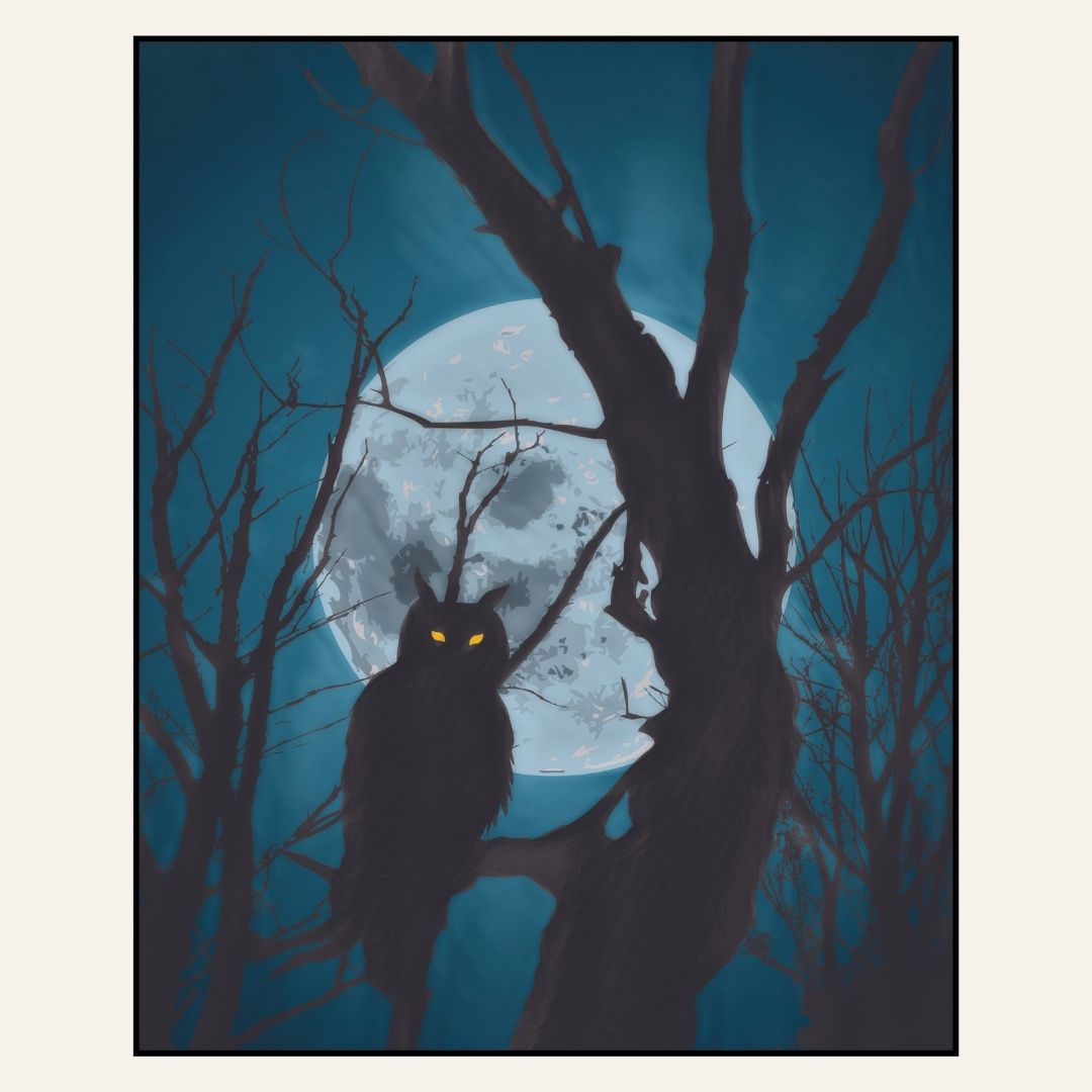Paint &amp; Sip “Owl in the Moon” Wed Oct 28 2:00-4:00pm