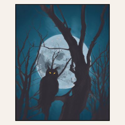 Paint &amp; Sip “Owl in the Moon” Wed Oct 28 2:00-4:00pm