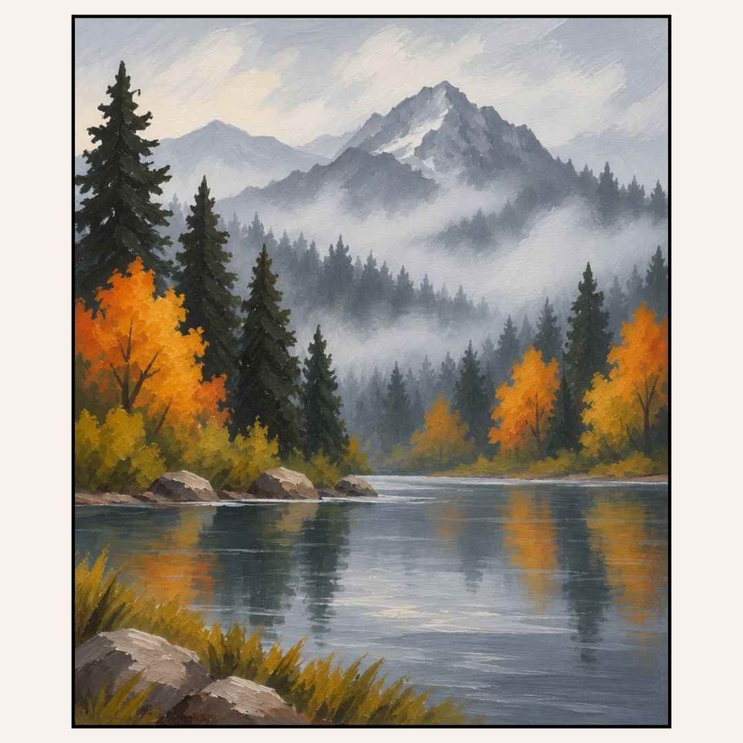 Paint &amp; Sip “Misty Mountain” Thurs Nov 5 6:00-8:00pm