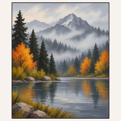 Paint &amp; Sip “Misty Mountain” Thurs Nov 5 6:00-8:00pm