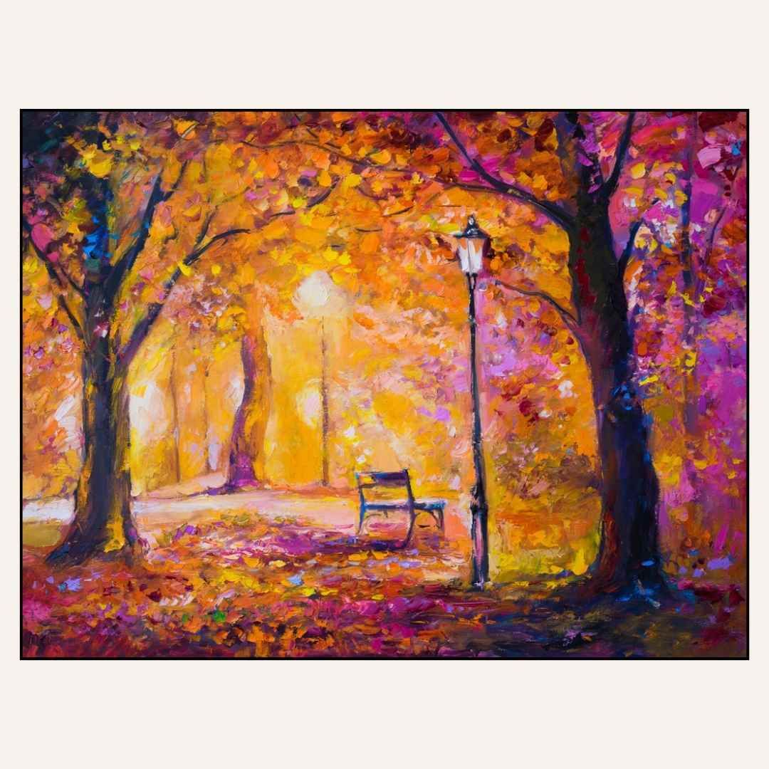 Paint &amp; Sip “Park Bench” Wed Nov 4 2:00-4:00pm