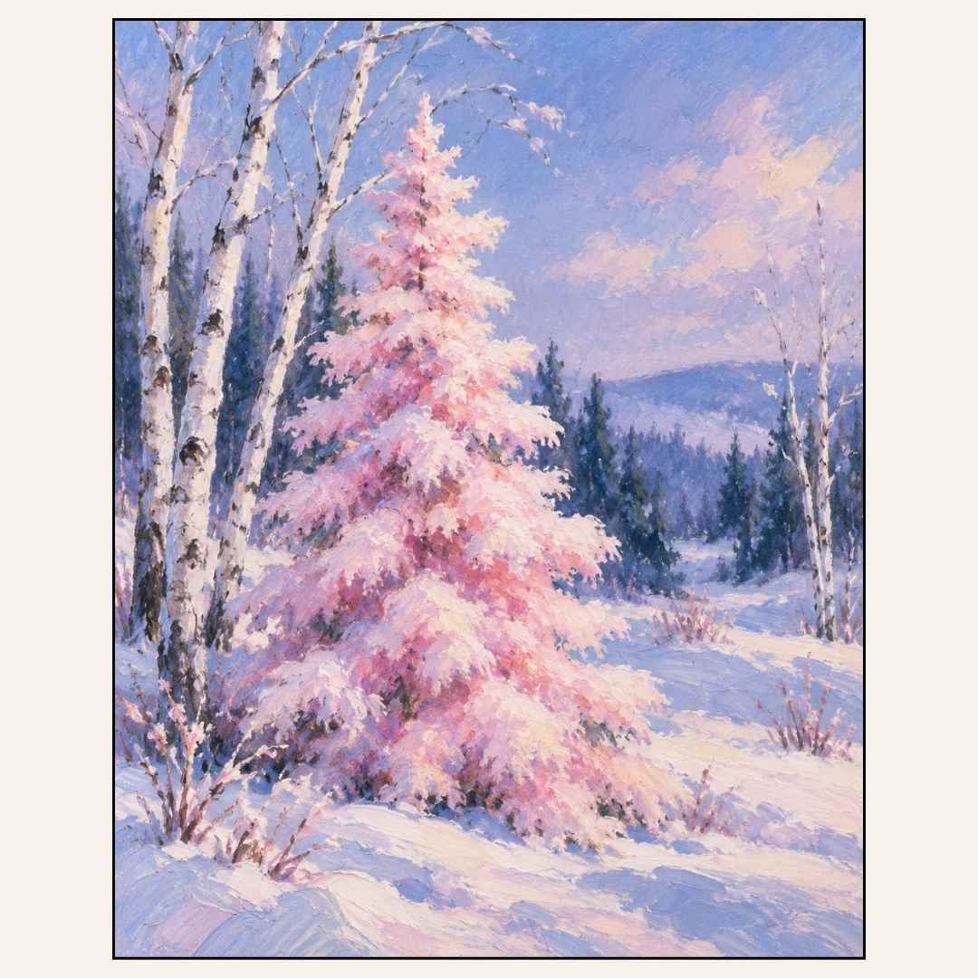Paint &amp; Sip “Pink Tree” Wed Dec 16 2:00-4:00pm