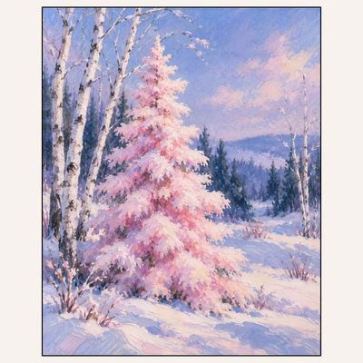 Paint &amp; Sip “Pink Tree” Wed Dec 16 2:00-4:00pm