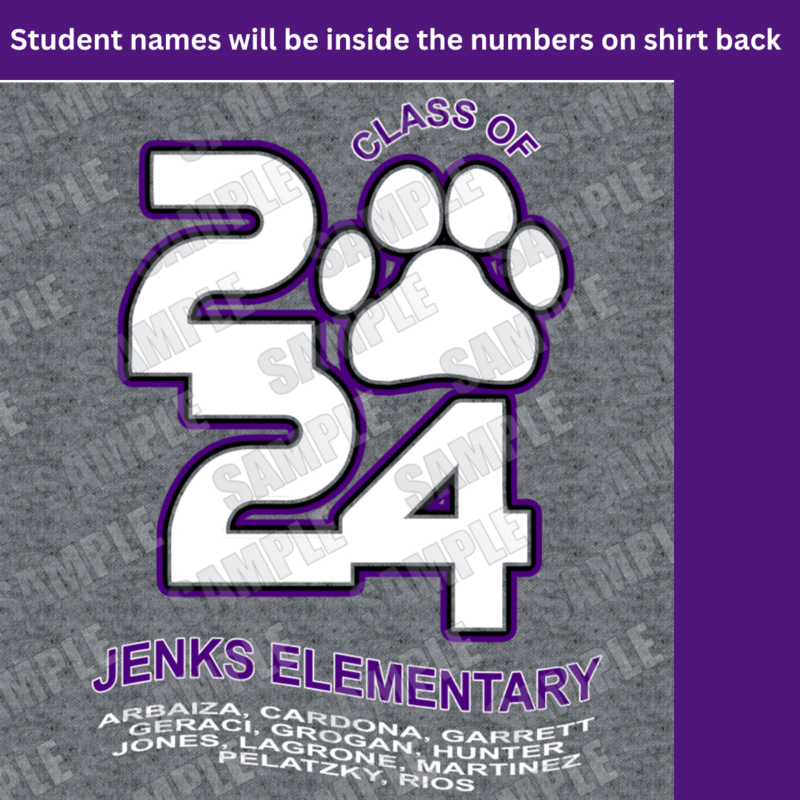 5th Grade Grad Shirt 2024