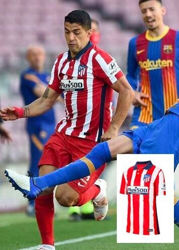 Camiseta de Luis Suarez Atl. Madrid-Barça