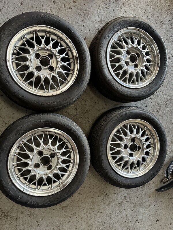 JDM 14” BBS rims wheels for Mx5 miata eg6 dc2 civic ae86 ta22 240z s30