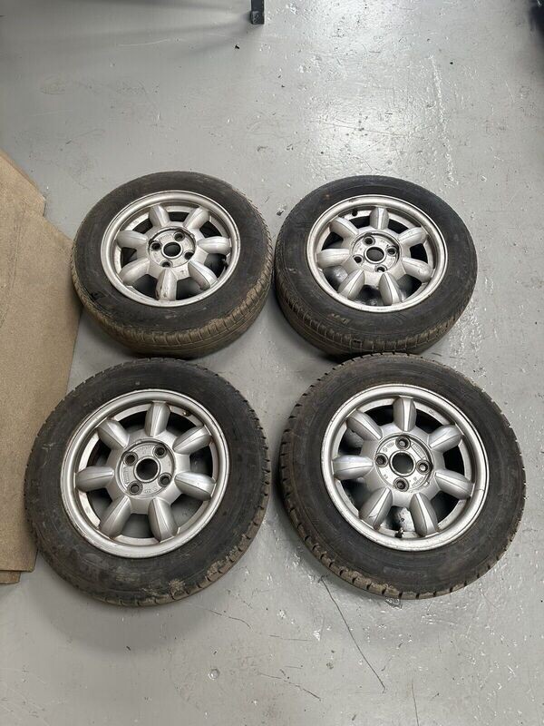 MAZDA MX5 DAISY ALLOYS 14” From A MK1 GOOD TYRES WHEELS