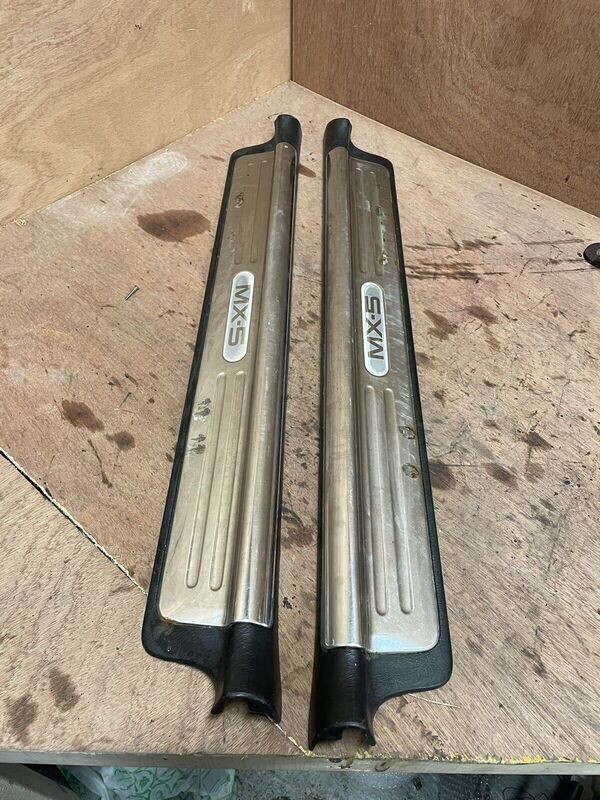 Mazda MX5 Mk2 Door Sill Kick Scuff Plates NB 1998-2005