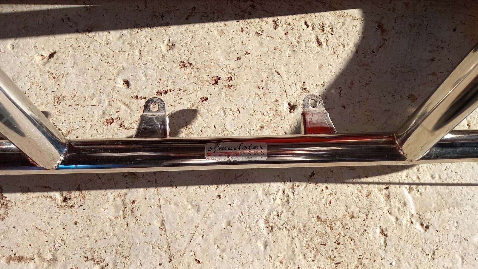 Mazda MX5 Mk1 Mk2 Speedster Bars Chrome Polished Structural Bar Roll Bar