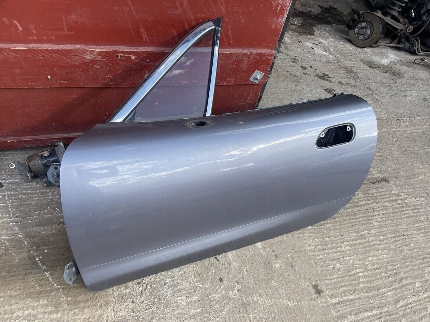 MAZDA MX5 MK2 MK2.5 TITANIUM GREY PASSENGER N/S DOOR BARE