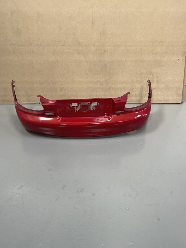 Mazda mx5 mx-5 nb NB mk2 rear bumper Red Mazda mx5 mx-5 nb NB mk2 rear bumper Red