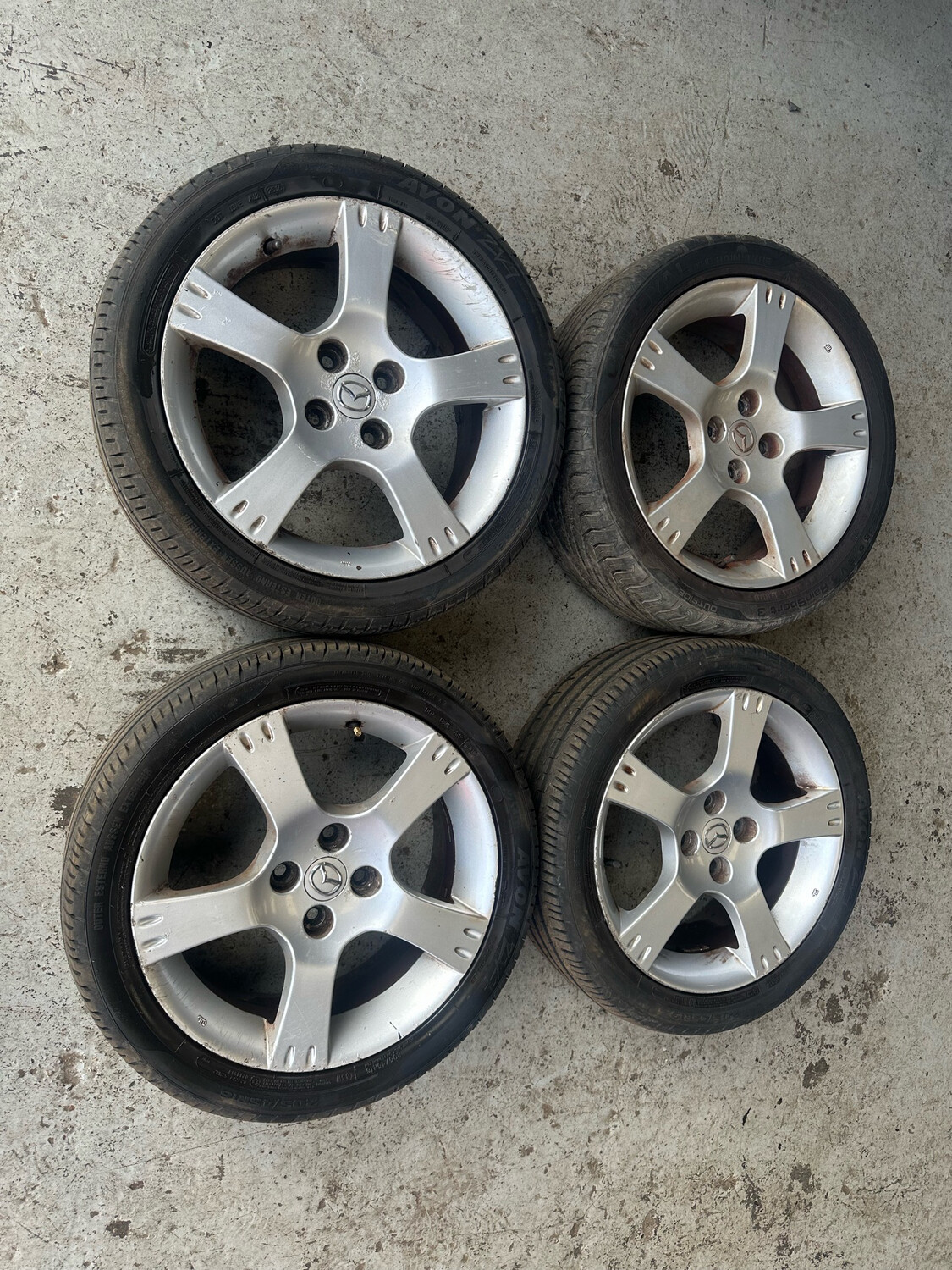 Mazda MX-5 MK1 MK2 MK2.5 Nevada Special Edition alloy wheels 205/45/16