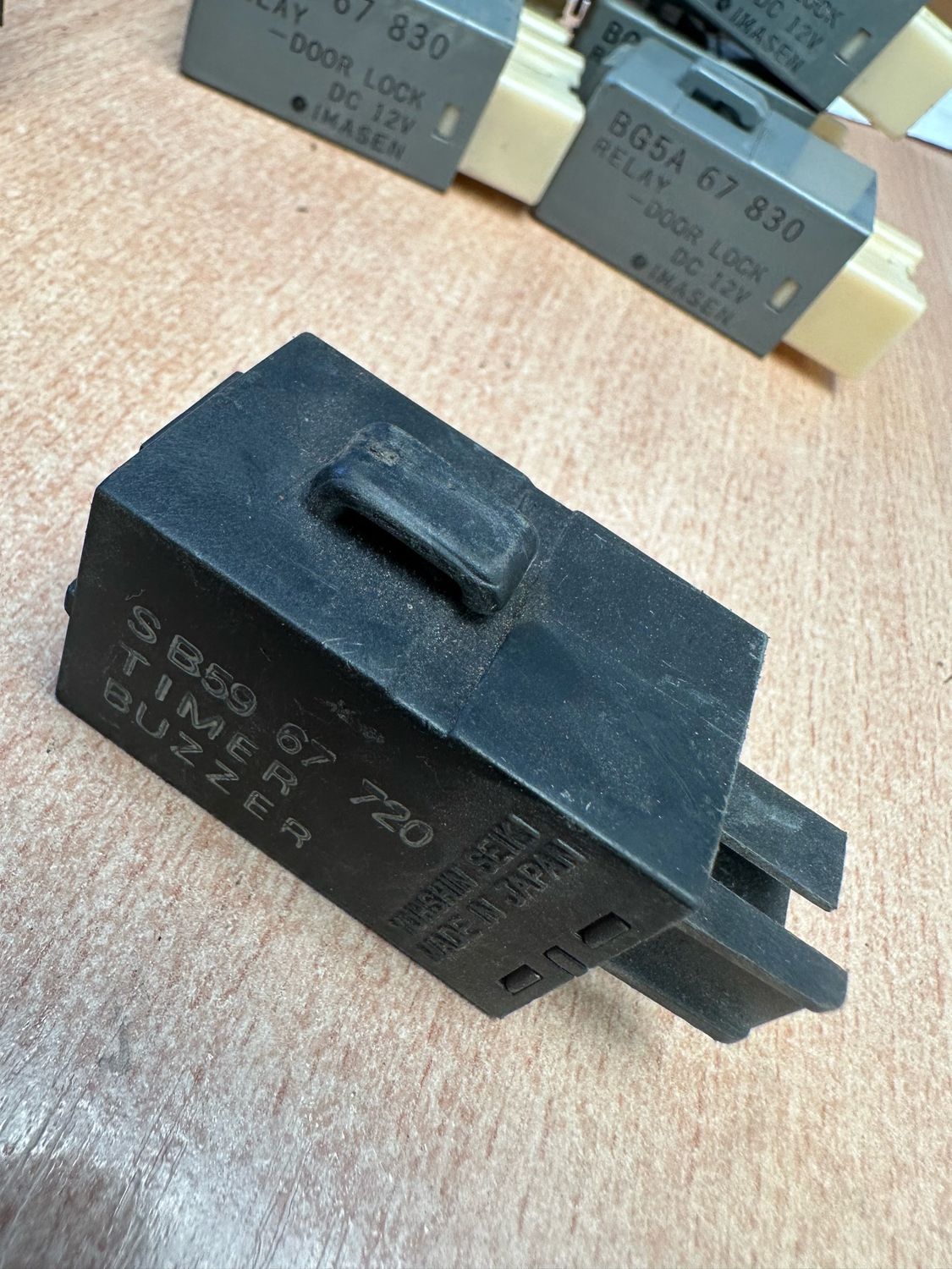 Mazda MX5 MK1 Seat Belt Timer Buzzer Relay B5967720 Genuine Used
