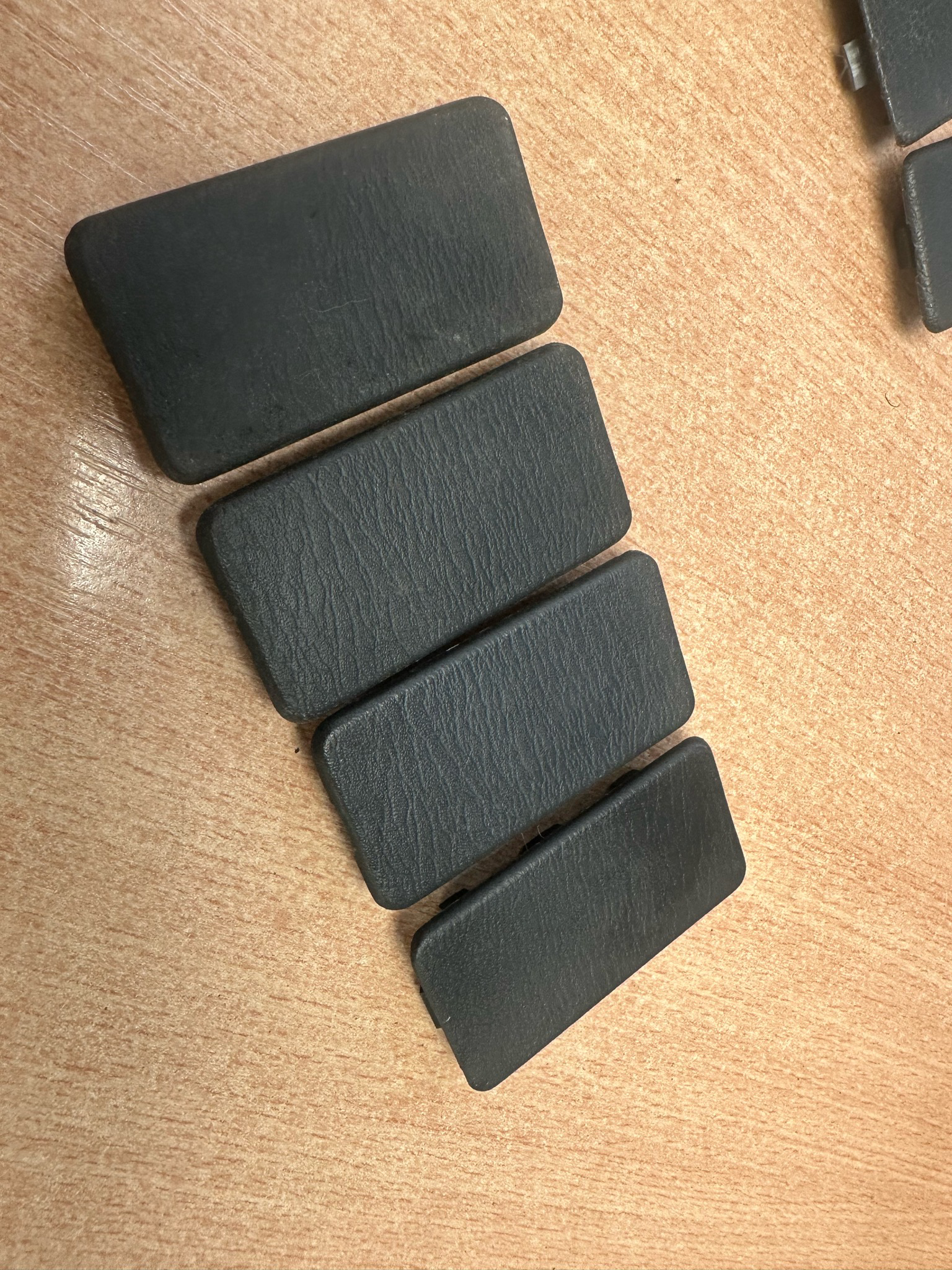 Mazda MX5 - Mk2 - DASHBOARD BLANK - BLACK - dash cover cap bolt screw