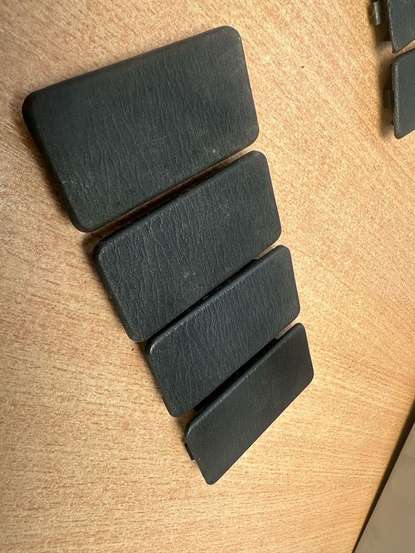 Mazda MX5 - Mk2 - DASHBOARD BLANK - BLACK - dash cover cap bolt screw