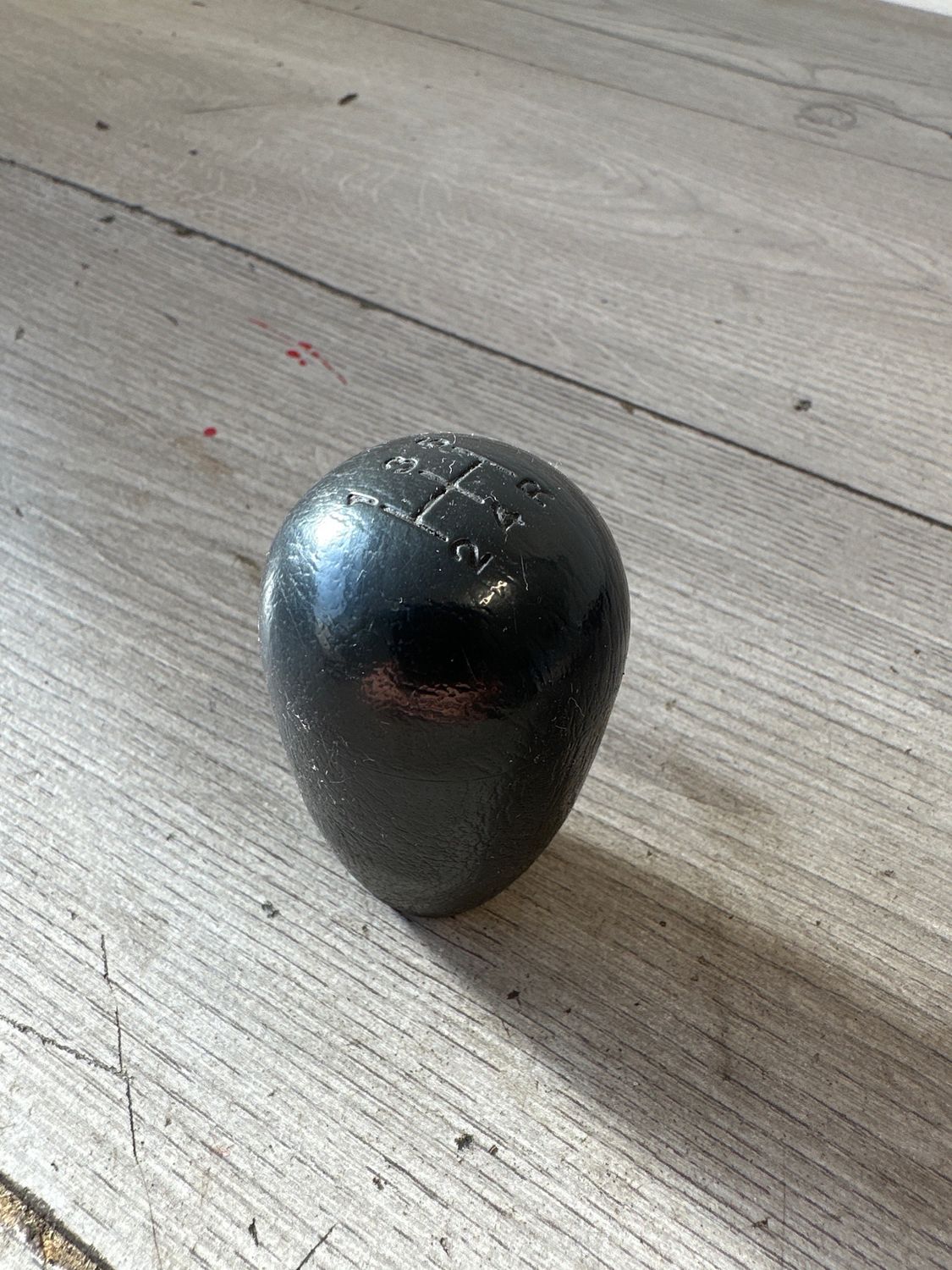 MAZDA MX5 Mk2 2001 5 SPEED OEM MAZDA GEAR KNOB / GEARKNOB BLACK FREE P&P