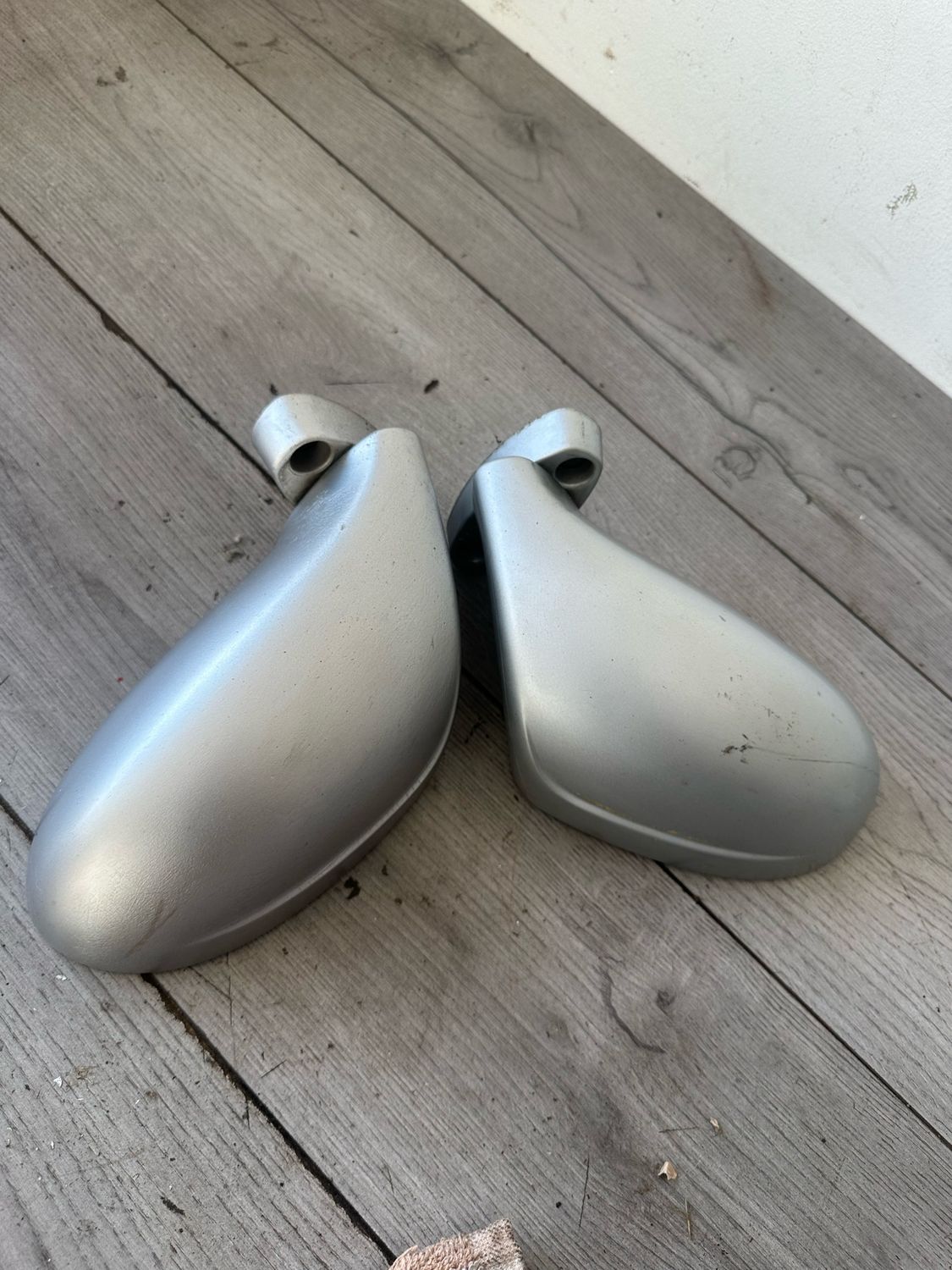 Mazda MX-5 MX5 MK2 NBFL 1998-2005 Wing Door Mirrors SILVER PAIR