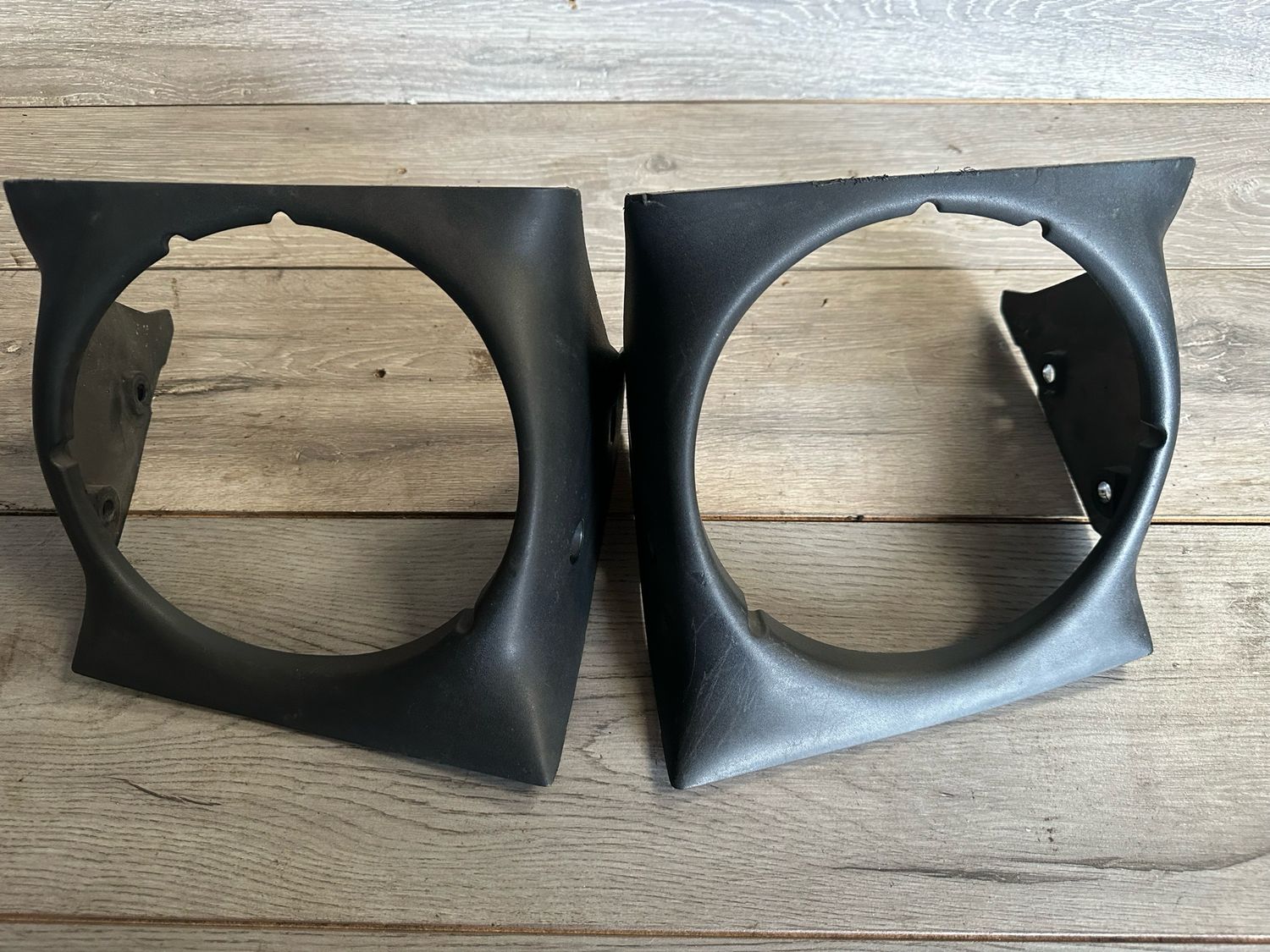 Mazda MX5 MK1 Headlamp Cover Trim Surround in Black Drivers and Passengers