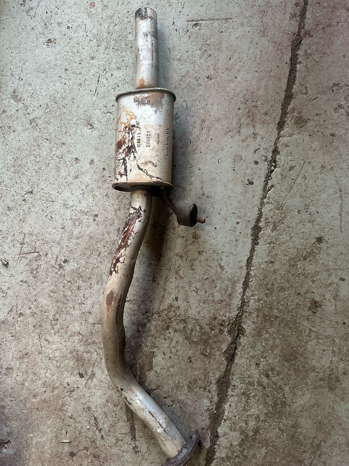 Mazda MX5 MK2 1.6 1.8  (98-00)  Exhaust Centre Silencer  Box - NB MODEL