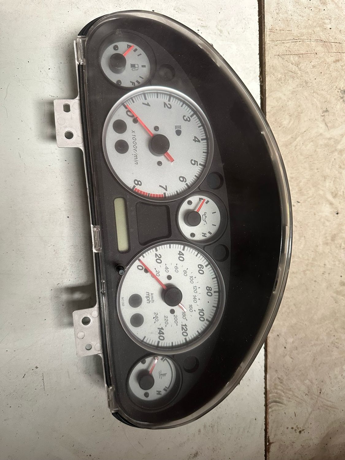 Mazda MX5 MK2.5 Speedometer Speedo Clocks Instrument Cluster P3NE20 219-460