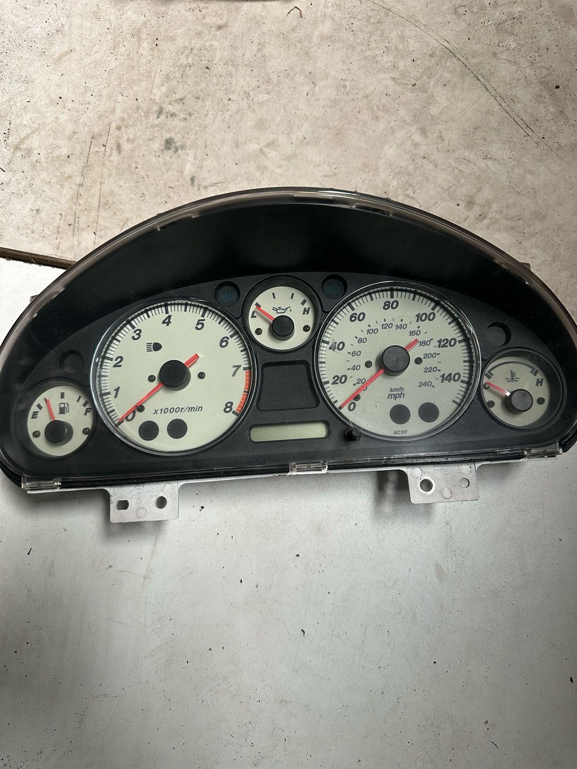 Mazda MX5 MK2.5 Speedometer Speedo Clocks Instrument Cluster NG NC87 218-880