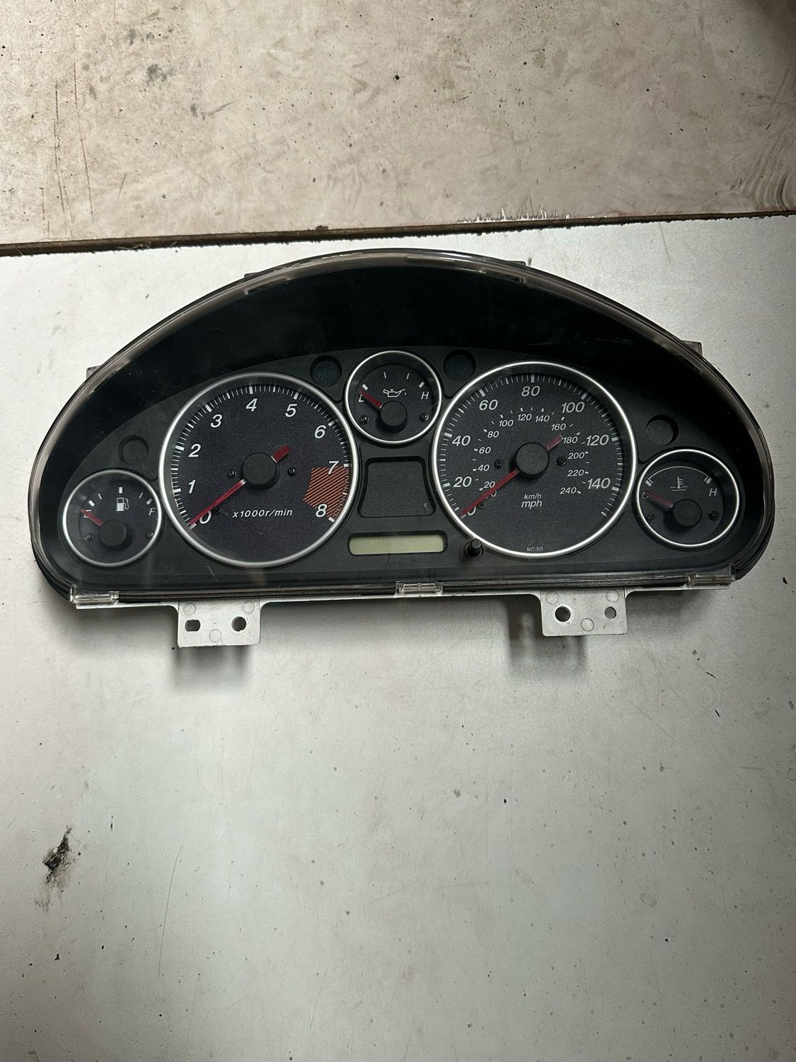 Mazda MX5 MK2 Speedometer Speedo Clocks Instrument Cluster NC30 218-040