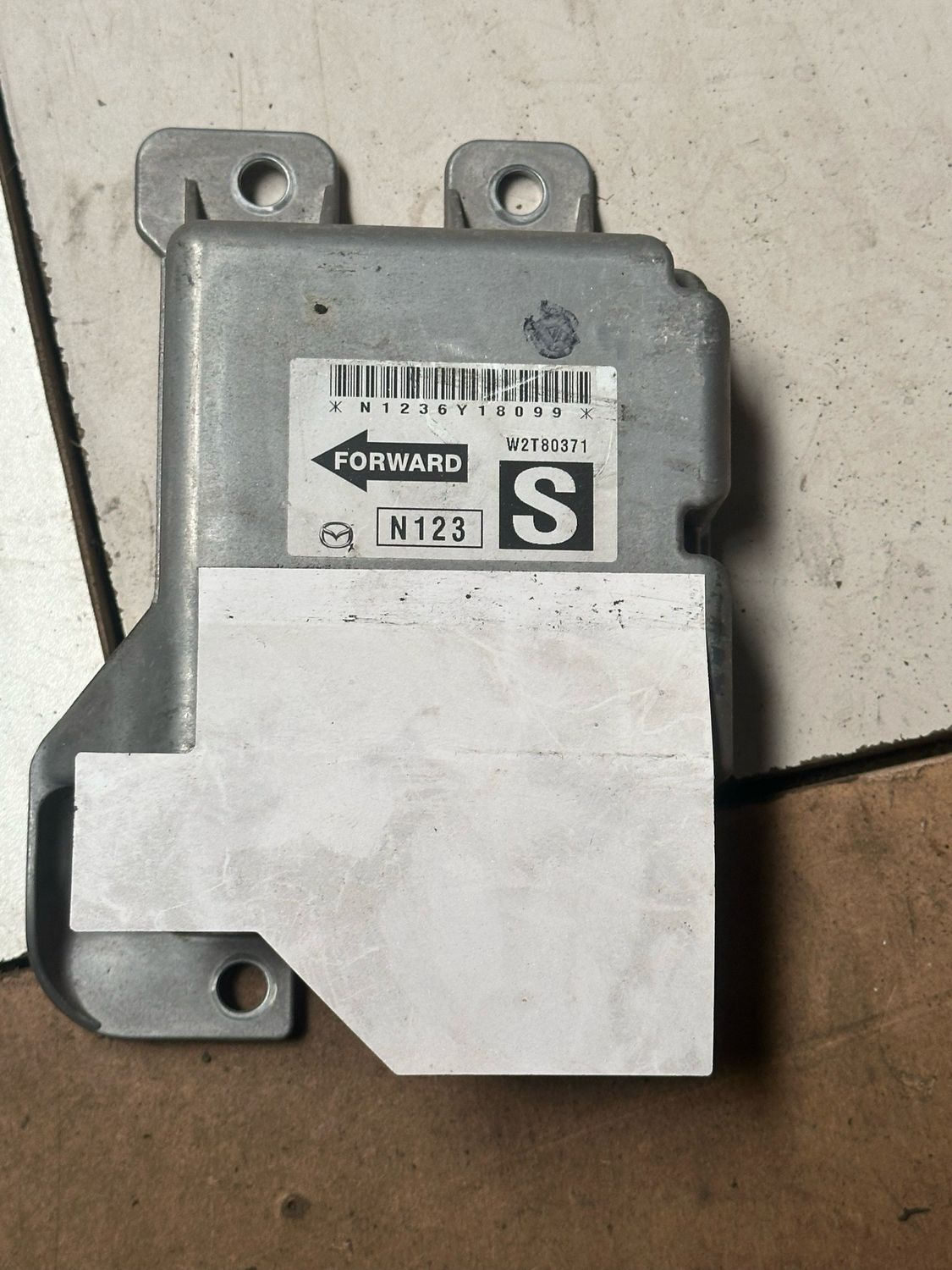 Mazda MX5 NC1 MK3 Airbag Module SRS ECU 2007 Tested N123 S