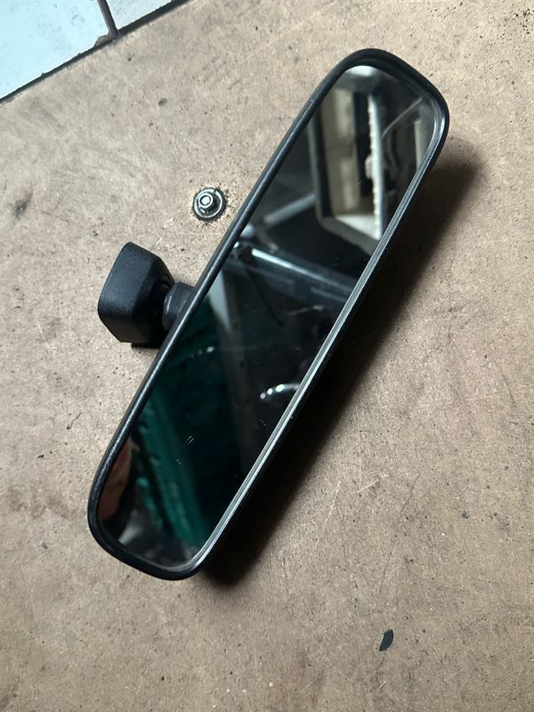 Mazda MX5 - Mk3 (NC) 05-15 - REAR VIEW MIRROR - screen mount black reverse
