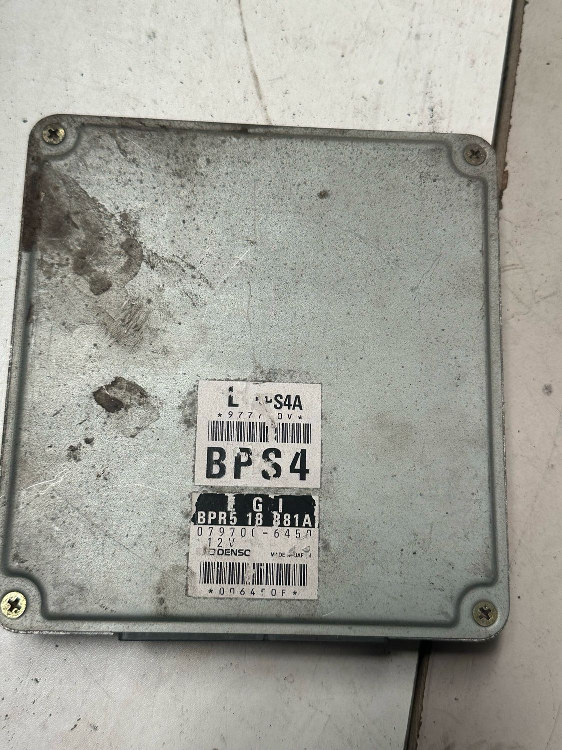 MAZDA MX5 BPS4 ECU (MK1 1993 - 1996) MK1 1800 1.8 MODEL  UK / MANUAL G'BOX