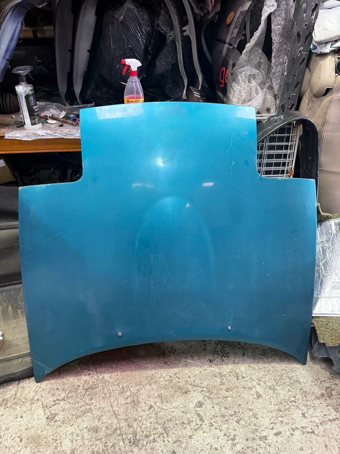 MAZDA MK1 SPARKLE GREEN METALLIC BONNET