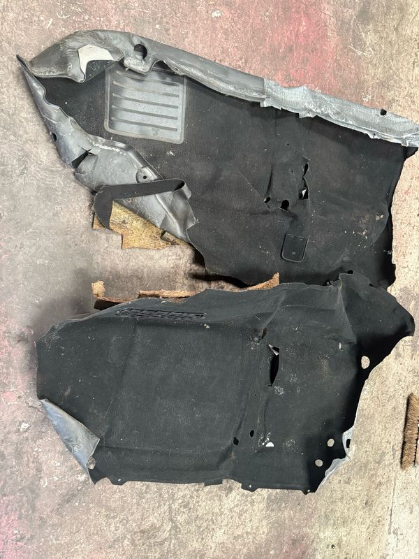 Mazda MX5 - Mk3 (NC) 05-14 - FLOOR CARPET BLACK - full interior roadster