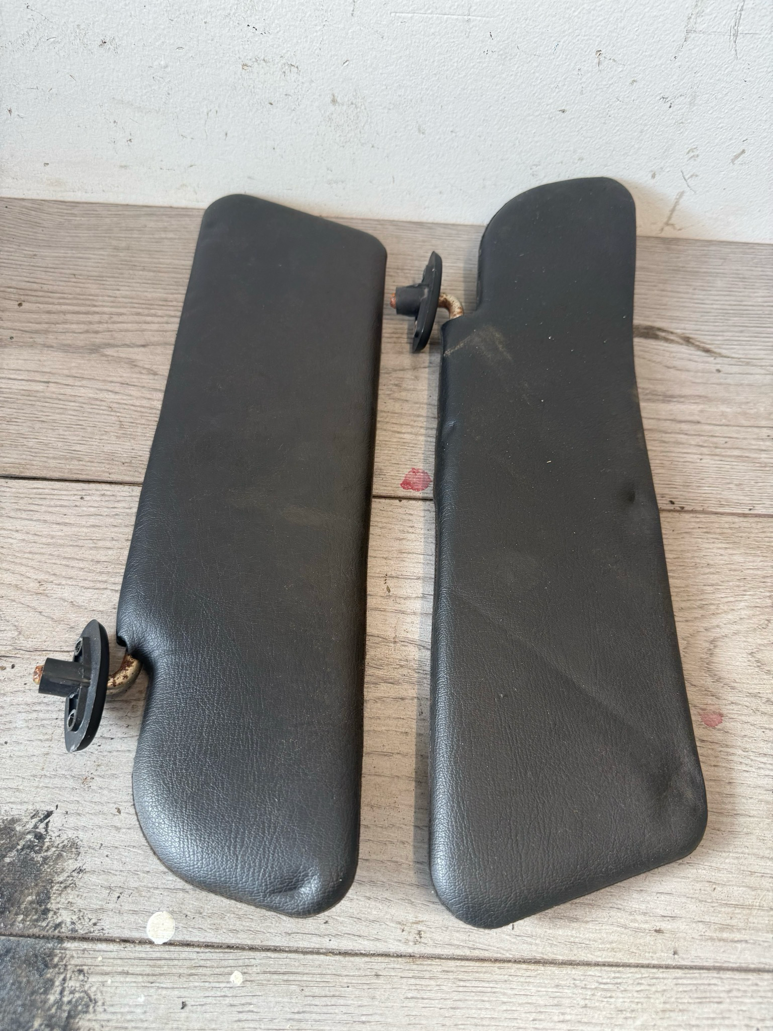 MAZDA MX5 SUN VISORS - PAIR - LEFT & RIGHT - 1999 2002 MK1 MK2 MK2.5
