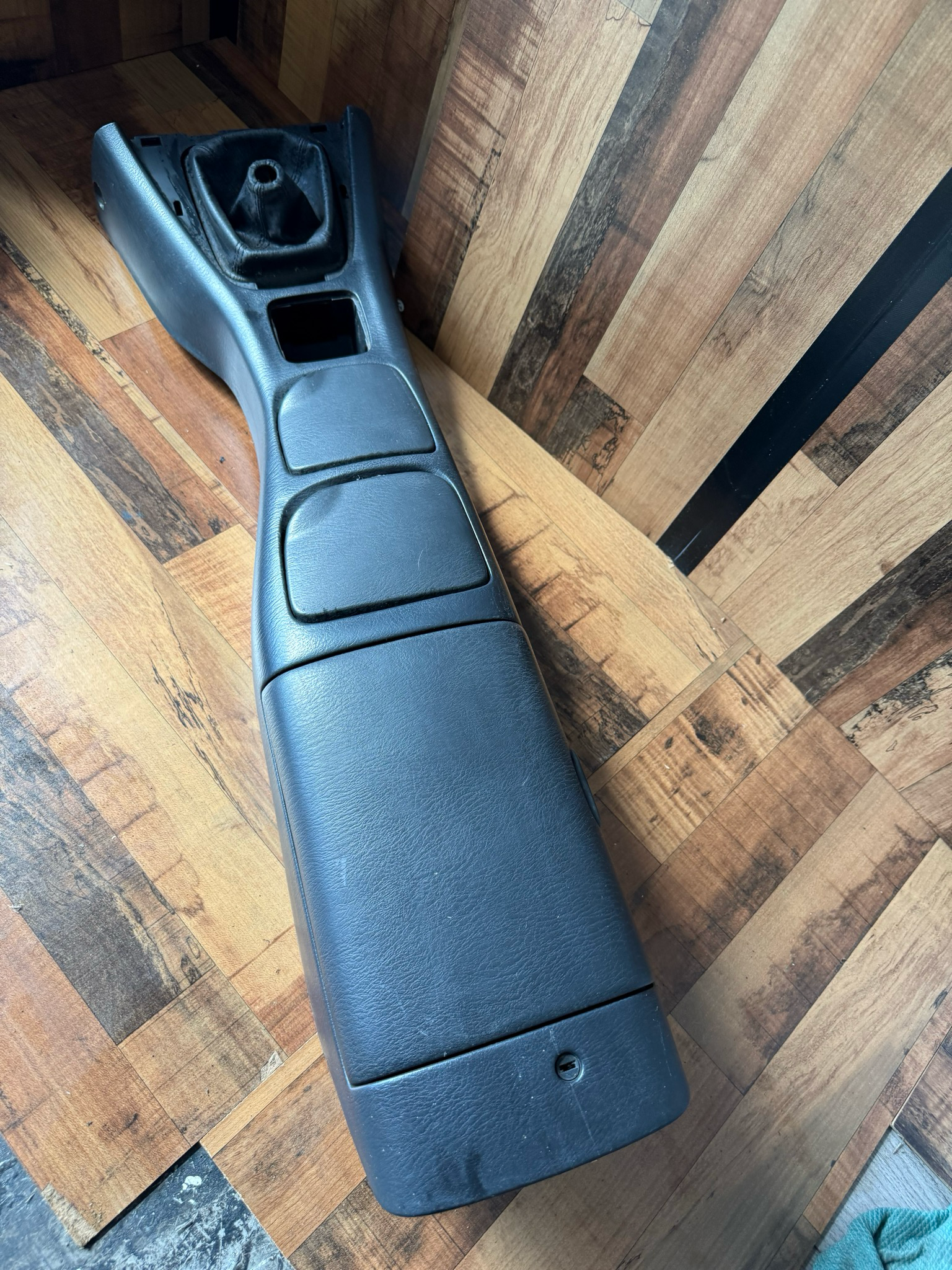 Mazda Mx5 Mk 2.5 dashboard centre console handbrake/gearstick surround panel in black complete with lids and gearstick boot gaiter