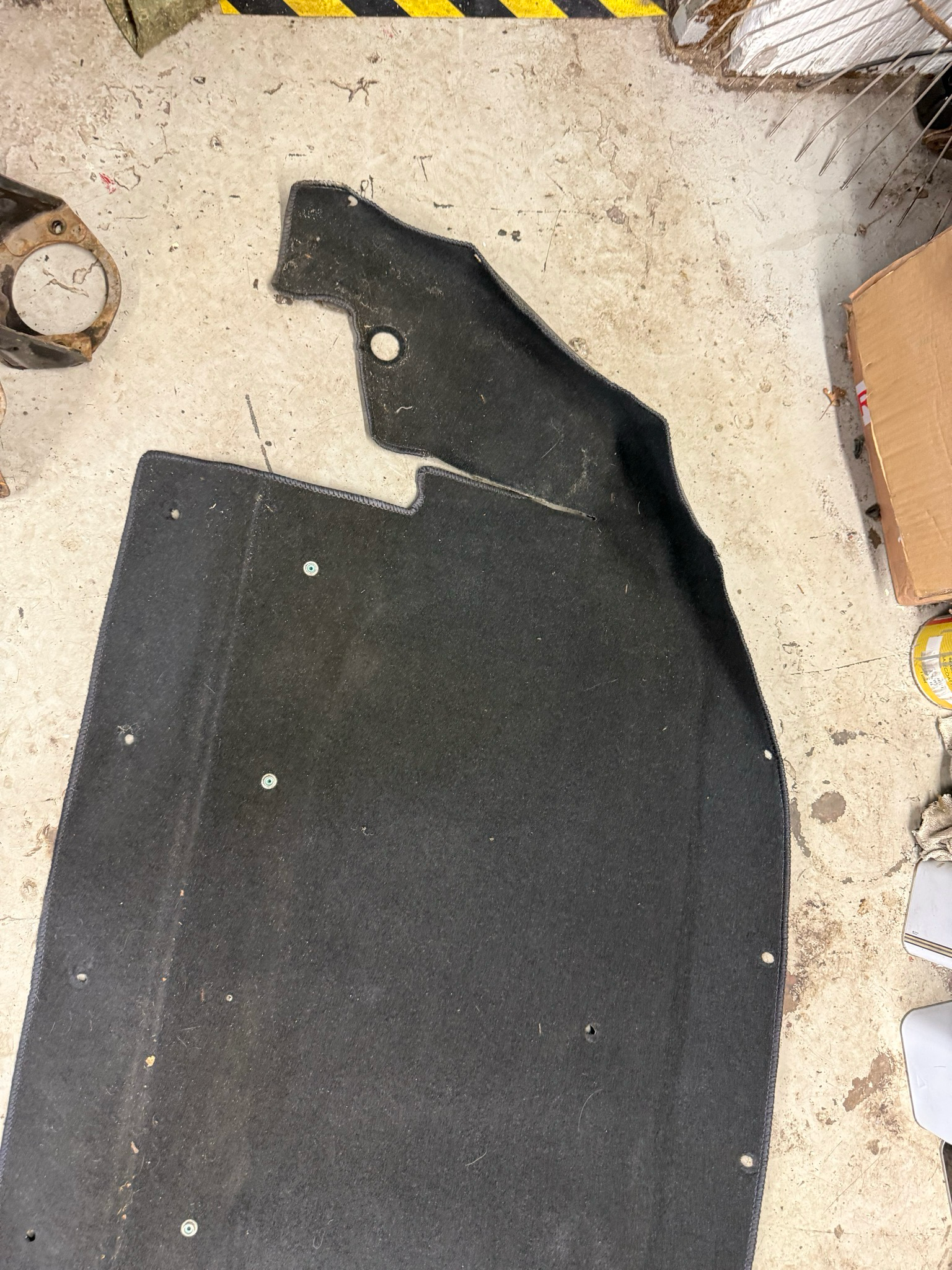 Mazda MX5 - Mk1 Mk2 Mk2.5 Black parcel shelf carpet original, used