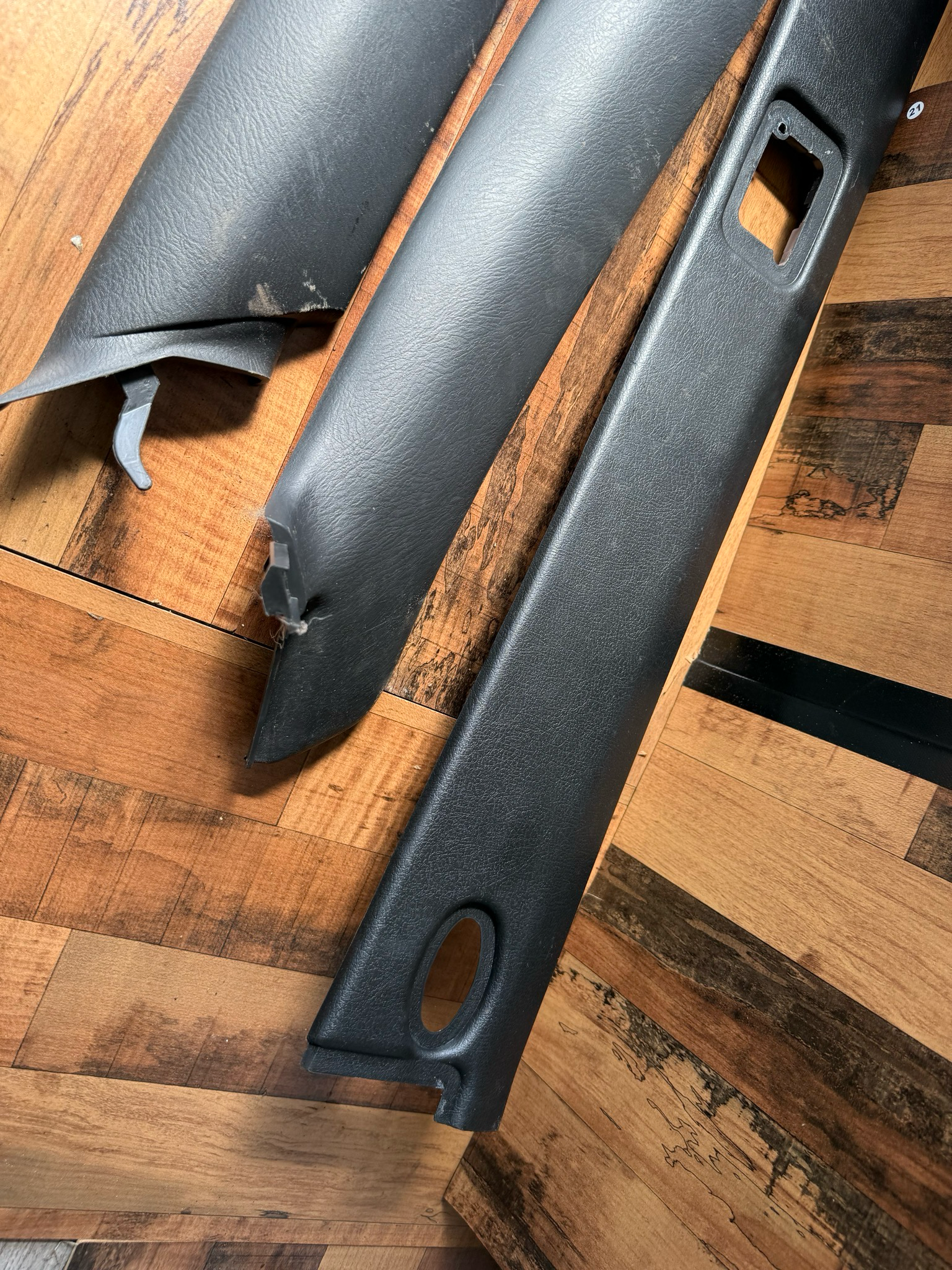 Mazda MX5 MX-5 Mk2/2.5 1998-2005 PAIR Interior A-Pillar Cover Fascia Trims